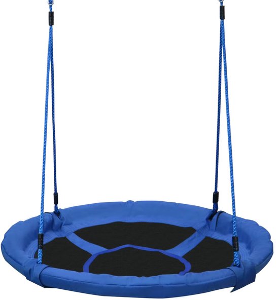 Relaxdays Nestschommel Rechthoekig- Voor In De Tuin Blauw Gesloten Zitting 67220362 Relaxdays Nestschommel Rechthoekig- Voor In De Tuin Blauw Gesloten Zitting 67220362