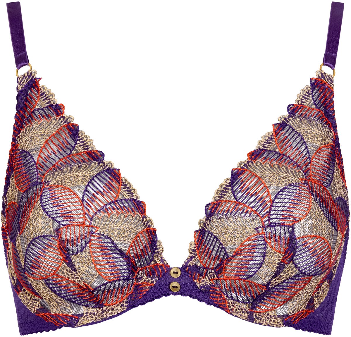 Aubade Life celebration triangle Paars FR 90C (EU 75C)