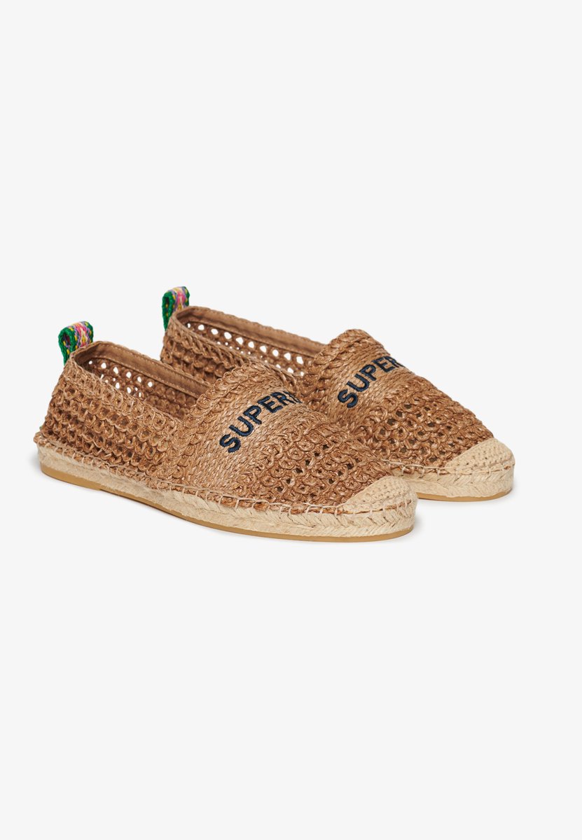 Superdry Crochet Espadrilles Vrouw Natural