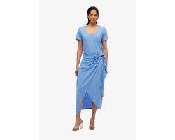 Superdry SLUB MIDI WRAP DRESS Dames Jurk