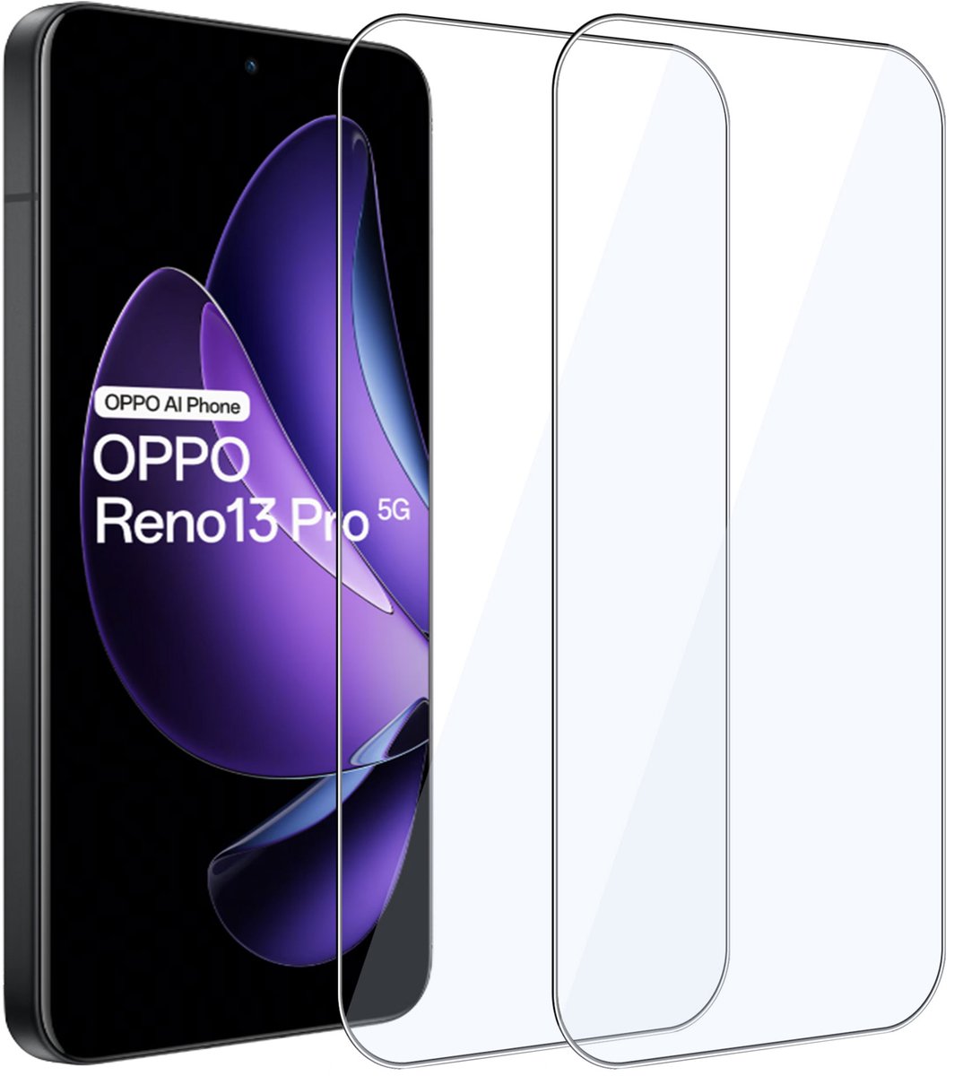 ChiGuard Screenprotector 2x geschikt voor OPPO Reno 13 Pro - Beschermglas - GuardCover