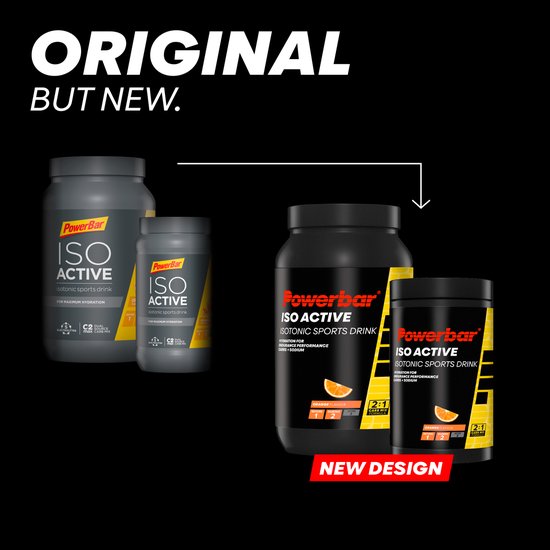 Powerbar sportdrank - IsoActive - Orange - 600 gram - 9 liter — afbeelding 5