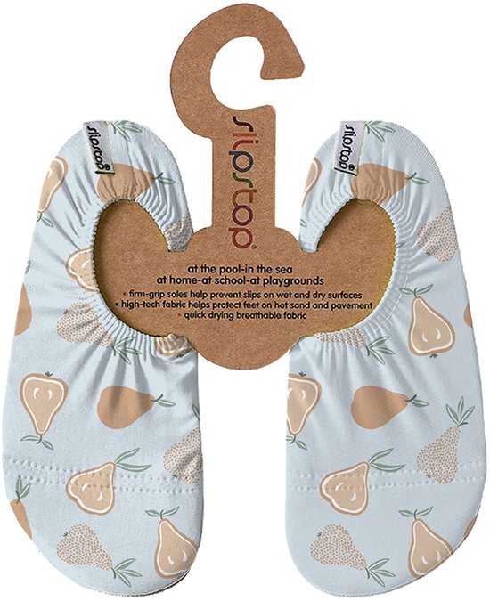 Slipstop antislip waterschoen Pears blue - Maat L 30-32