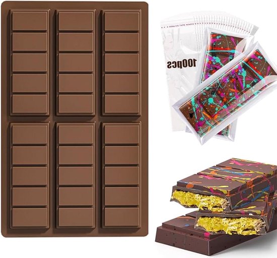 Chocoladevorm voor hartjes - Polycarbonaat hartvormen - Chocolade