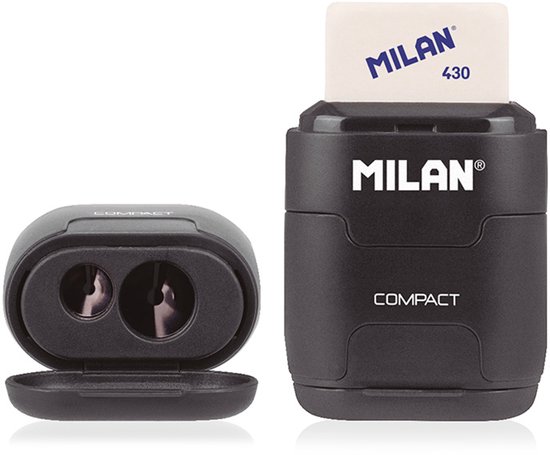 Puntenslijper met gum Milan paars - dé webshop voor al je