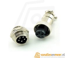 GX12-5 CONNECTOR, 5 PINS