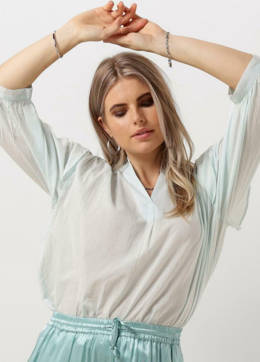 Circle Of Trust Nina Blouse Dames - Jurken - Lichtblauw - Maat S