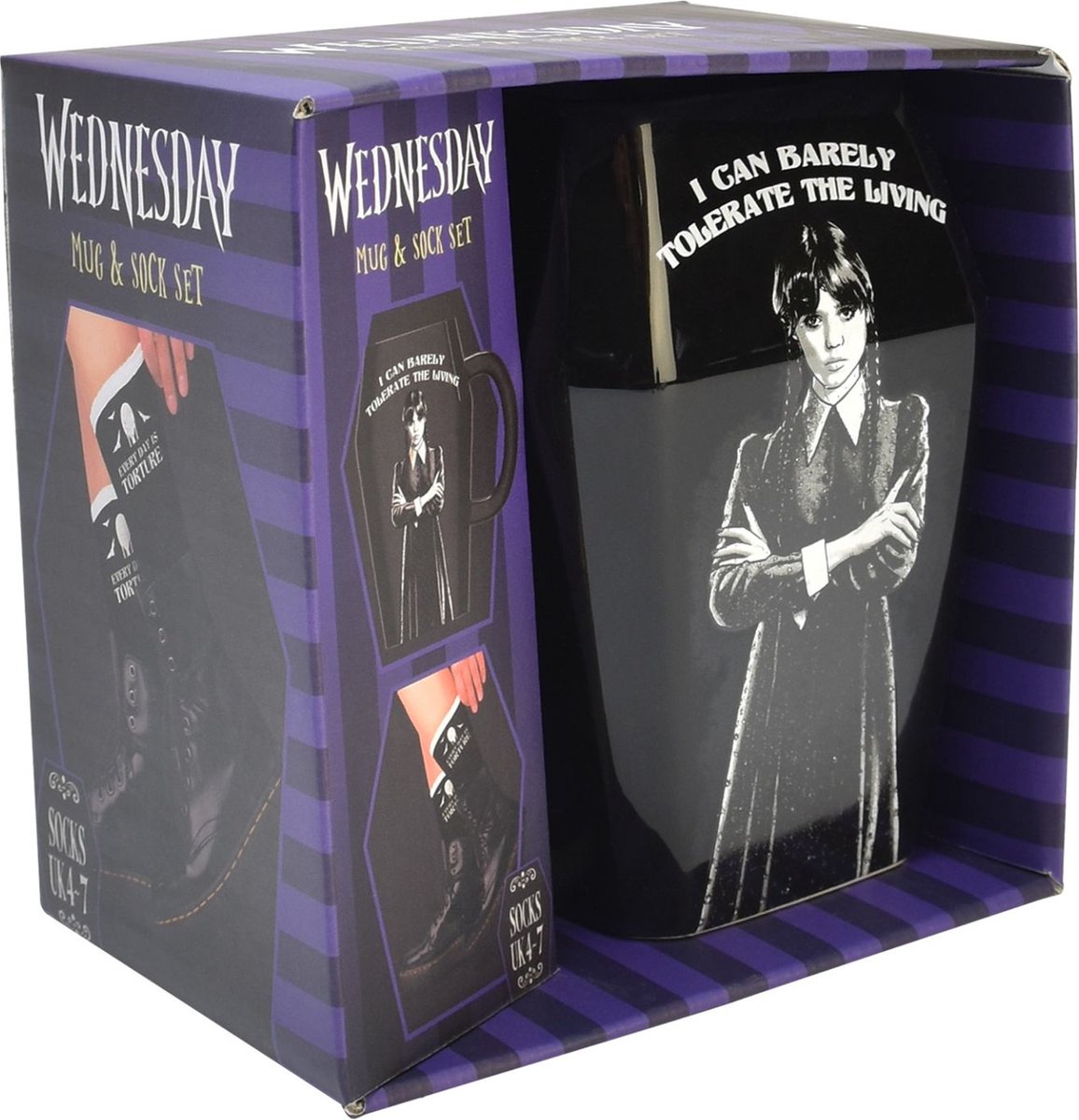 Wednesday - beker & sokken cadeauset