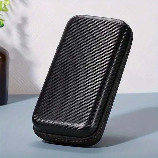 Draagbare Schokbestendige EVA Gereedschapsopbergtas – Harde Schaal – Waterdichte Beveiligde Handtas – Ideaal voor Elektriciens en Hardware Opslag – Compact en Duurzaam