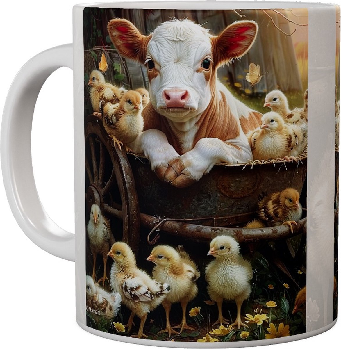 Koe Farm Cuddling - Cow - Mok 440ml 440