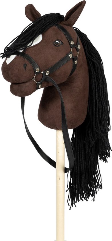 Relaxpets - Stokpaard - Zwart - Horse Free Spirit