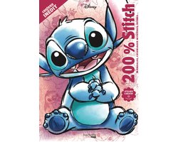 Disney - 200% Stitch - Hachette - Kleurboek voor volwassenen en kinderen