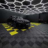 Bol.com Hexagon LED Verlichting - Hexagon LED Lamp - Kapper verlichting - Hexagon Led Panelen - Garage Verlichting - Auto Verlic... aanbieding