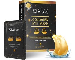 Your Daily Mask® Premium Oogmasker Wallen - 48 STUKS (24paar) - Wallen en donkere kringen - Collageen Oogmasker - Eye Pads – Anti wallen