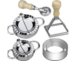 Dumpling Maker / Forms for dough bags and filled pasta, steekzakjesvormer Multifunctionele DIY Handmatige Dumpling Press Vormenset, Easy-tool voor Dumpling Make