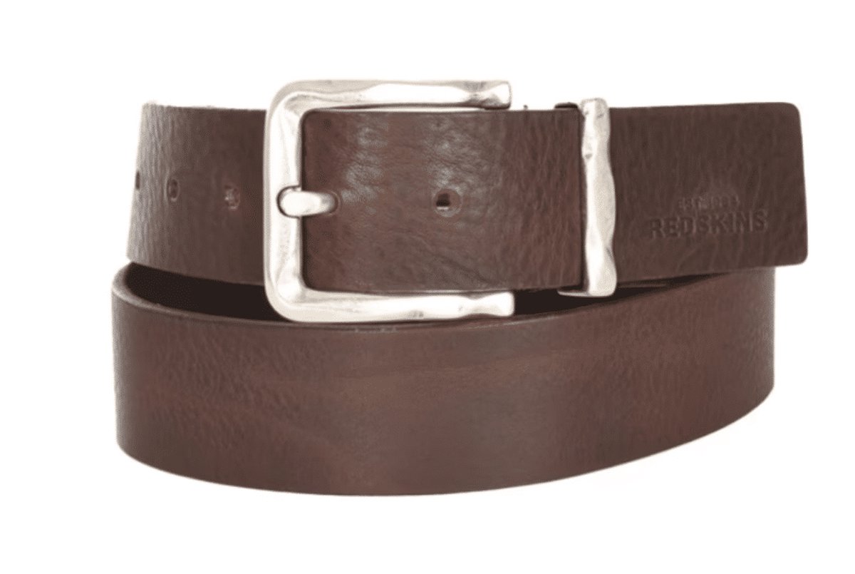 Redskins Osmic Lederen Riem | Bruin | Maat: One Size