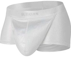 Erectie Ondergoed Wit - Heren Boxershort - Lingerie - Penis - Onderbroek