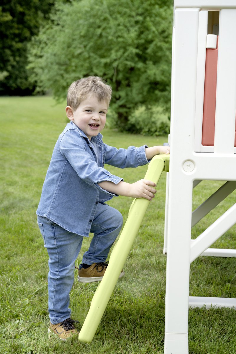 Smoby - Speelhuis - Paalwoning met glijbaan - Vanaf 2 jaar - Stilthouse Smoby life — afbeelding 11