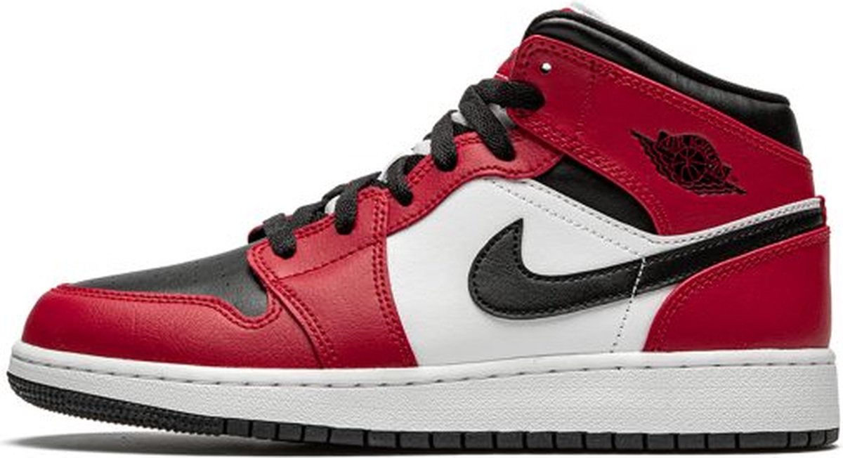 Nike Air Jordan 1 Mid Chicago Toe