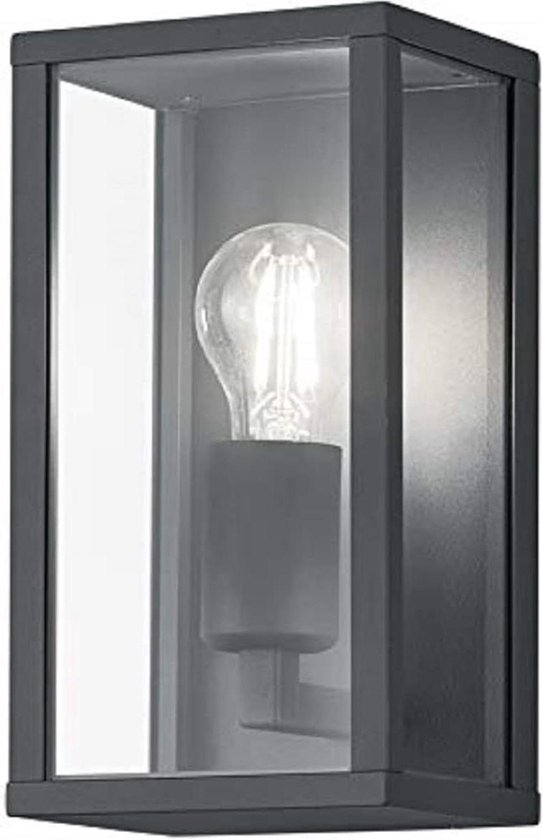 Philips Kiskadee Applique Murale Extérieure Anthracite - 42W, Douille E27, étanche