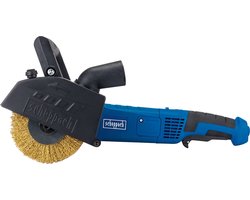 Scheppach Satineermachine MRS1300 - Schuren, slijpen, ontroesten, satineren en ontvetten van oppervlakken - 1300W - Incl. 1 opzetstuk