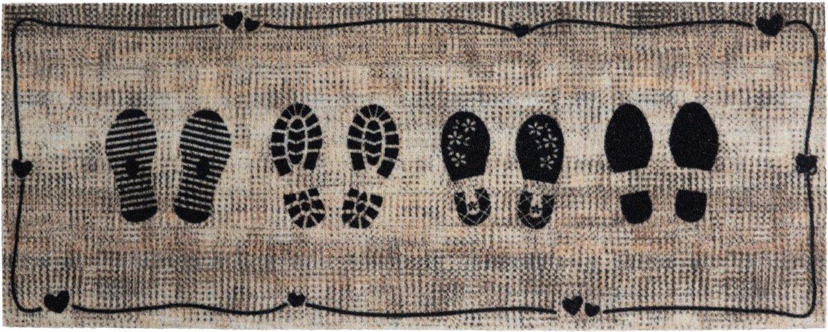 MD-Entree MD Entree - Deurmat - Schoenmat - Boots & Shoes - Linen Beige - 40 x 100 cm