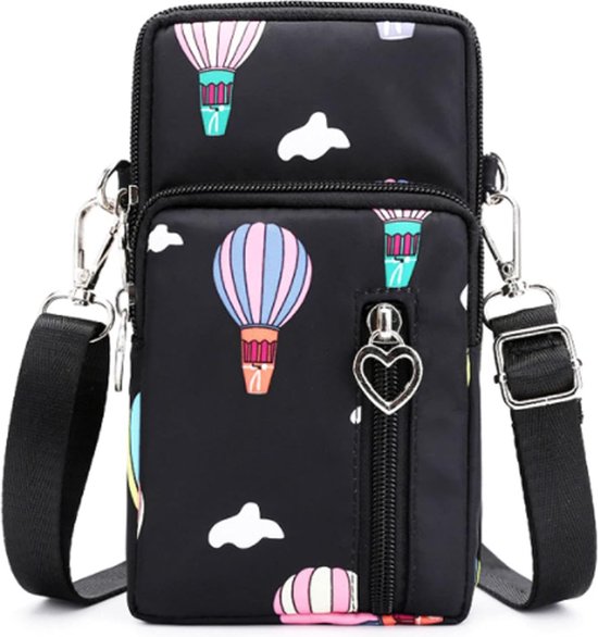 Sac à bandoulière JGS ®, sac messager pour femme, sac pour téléphone, tissu Oxford tendance, sac à bandoulière, pour femmes et enfants, porte-clés pour téléphone