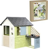 Smoby - Pretty House met zomerkeuken - Speelhuis - Vanaf 2 jaar.