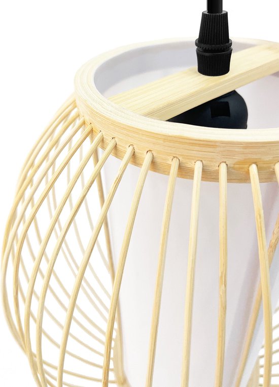 Lampe suspendue Toolight App1634-1Cp Marron 25X23X25Cm