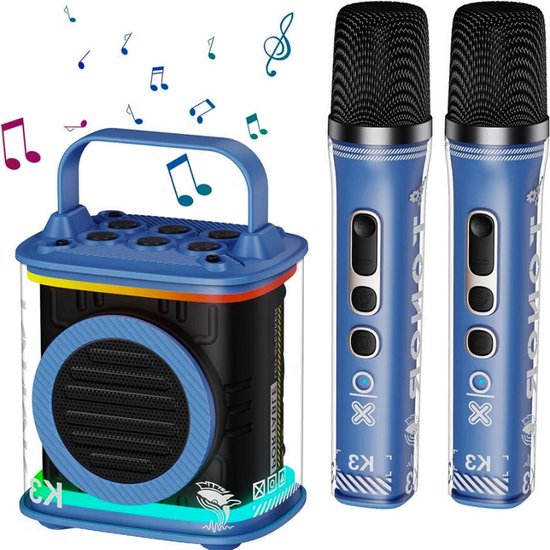 Move2Play, Machine à karaoké pour enfants | Comprend plus de 20 chansons pour enfants | 2 microphones | Connexion avec Bluetooth | Cadeau pour enfants de 3, 4, 5, 6, 7 ans et plus | Jouet pour filles Move2Play, Machine à karaoké pour enfants | Comprend plus de 20 chansons pour enfants | 2 microphones | Connexion avec Bluetooth | Cadeau pour enfants de 3, 4, 5, 6, 7 ans et plus | Jouet pour filles