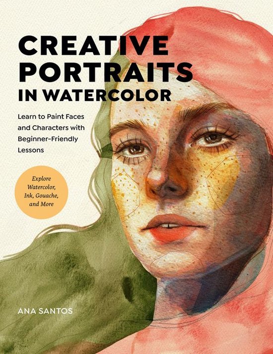 Creative Portraits in Watercolor - cover