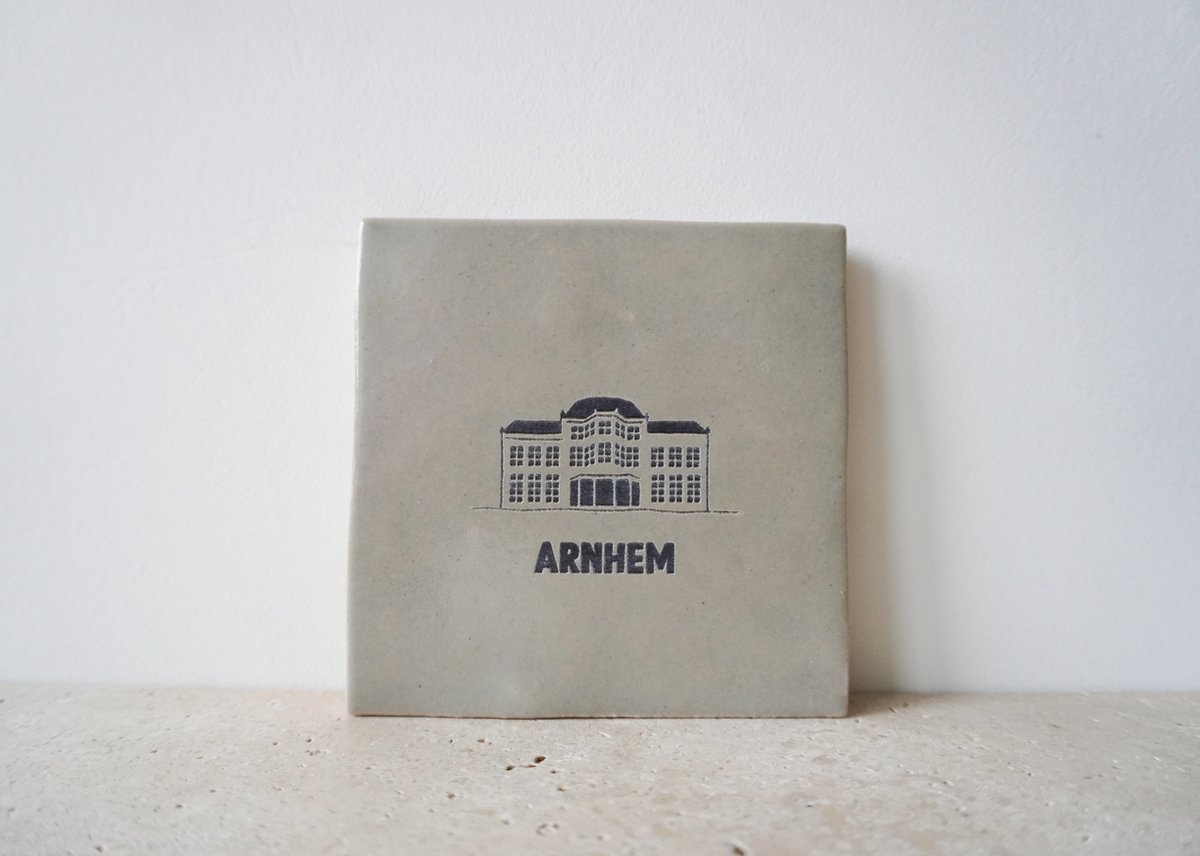 Tegeltje Arnhem - Stadsvilla Sonsbeek | Beige