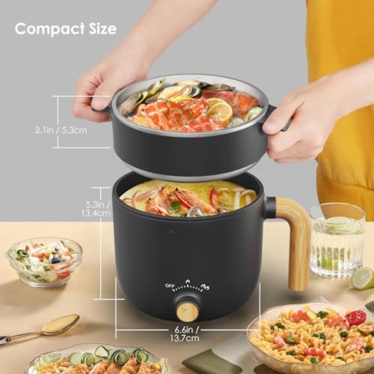 Afbeelding 2 van Lexium Multicooker - Multicookers - Multi Cooker - Multicoocker