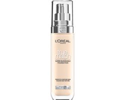 L’Oréal Paris True Match Foundation - 1D/W - Natuurlijk Dekkende Foundation met Hyaluronzuur en SPF 16 - 30ml - Vegan