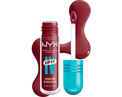 NYX Professional Make Up Lip IV 09 Blush Rush Hydraterende Lipgloss - Tot 12 uur hydratatie - Verrijkt met Magnesium, Vitamine B12 en Kokoswater - 5ml