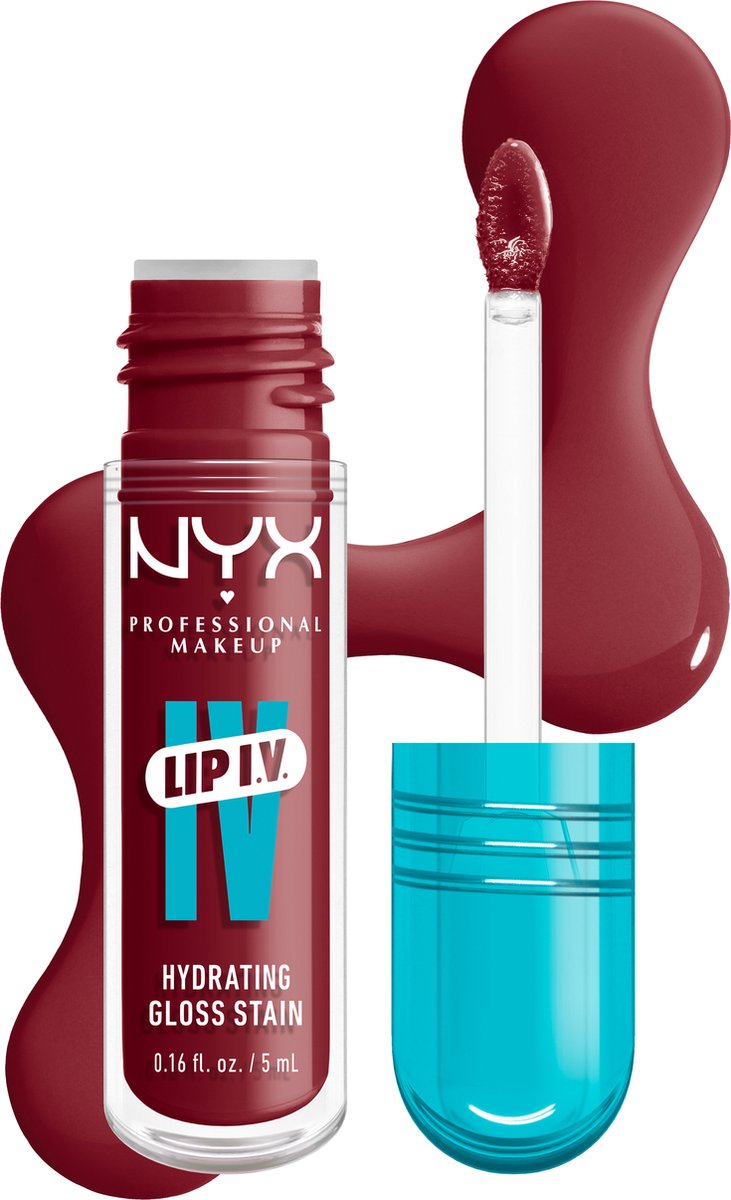 NYX Professional Makeup Lip IV Hydraterende Gloss-Stain - Tot 12 uur