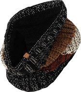 Sarlini | Capuche Doublée Homme Noir Camel | Chris