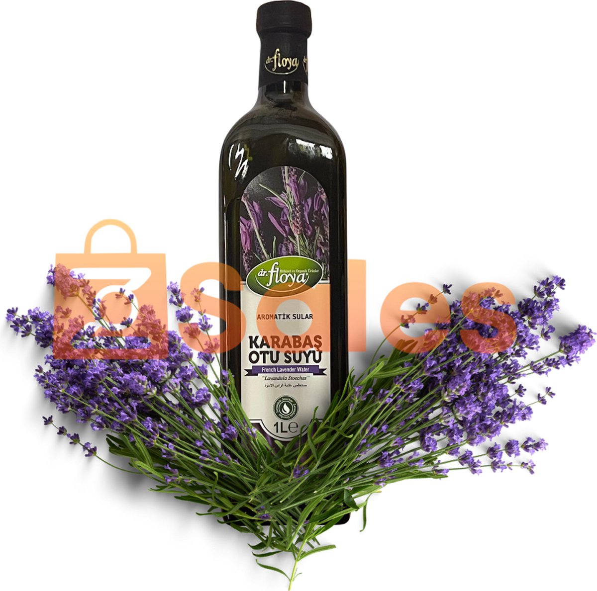 Goedkoopste Dr. Floya Franse Lavendelwater 1L - 100 Natuurlijk & Biologisch - Eetbaar Hydrolaat voor Culinaire Toepassingen, Aromatische Dranken en Thee - Premium Kwaliteit uit Frankrijk - Ideaal voor Koken, Bakken en Aromatherapie
