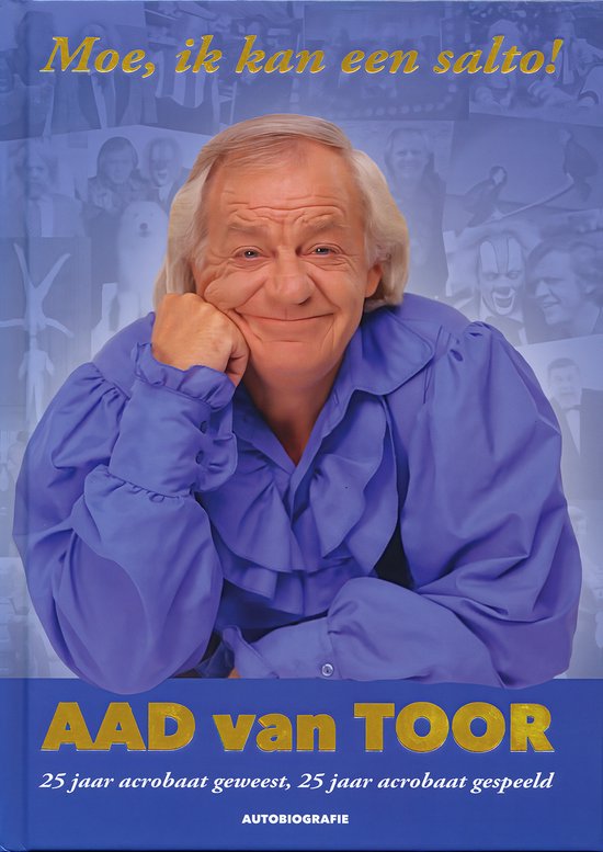 Bassie en Adriaan - Moe, ik kan een salto! - Aad van Toor - cover