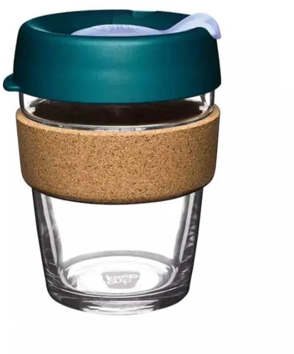 KeepCup - Brew Cork - herbruikbare koffiebeker - (340 ml) - verschillende designs - Eventide