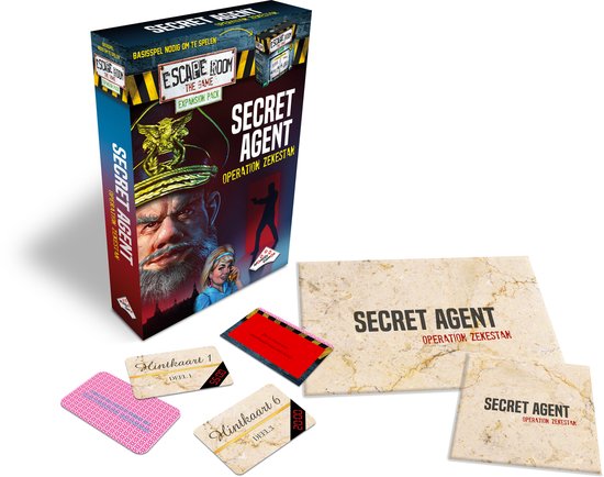 Escape Room The Game uitbreidingsset Secret Agent - Breinbreker
