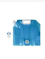 20L draagbare watertank met deksel en kraan, voedselveilige outdoor watercontainer voor kamperen en reizen