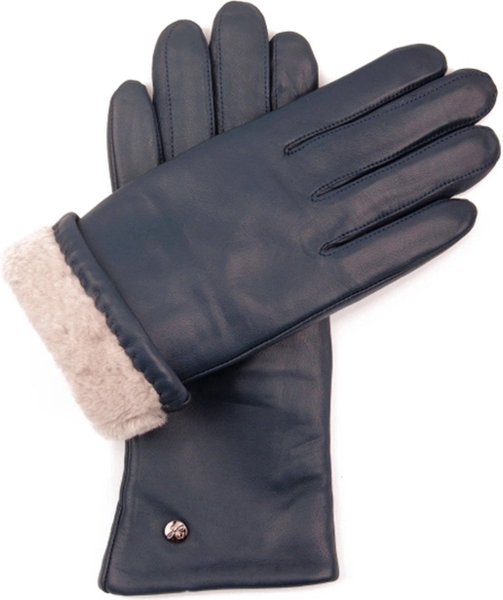 BLNC Leren Handschoenen Dames, Warme Kasjmier Voering BLNC Leren Handschoenen Dames, Warme Kasjmier Voering