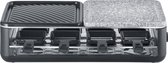 Bol.com SEVERIN RG 2366 Black Line gourmetstel - PFAS vrije baklaag - 8 personen - temperatuurinstelling - vaatwasserbestendig -... aanbieding