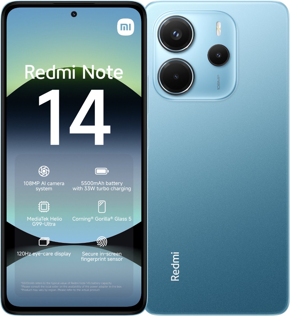 Redmi Note 14 Ocean Blue 8GB+256GB