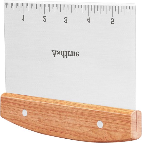 Ibili Deegschraper RVS 15 cm – Met Maataanduiding Ibili Deegschraper RVS 15 cm – Met Maataanduiding