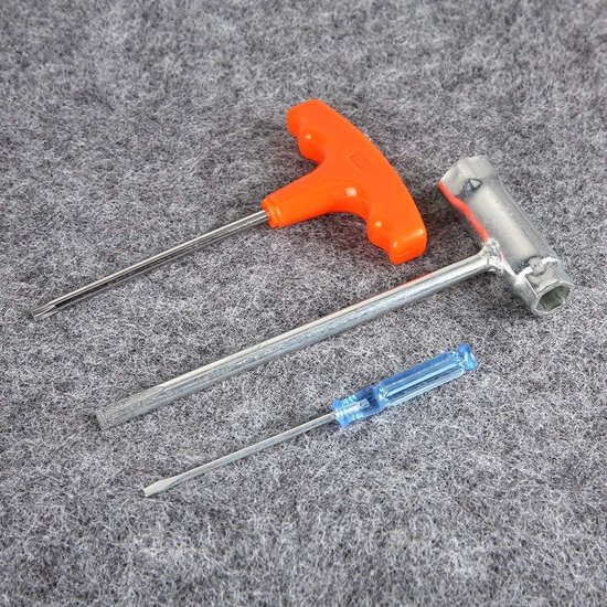 Praktische dopschroevendraaier sleutel set voor Chainsaw - accessoires voor kettingzaag van INGCO — afbeelding 2