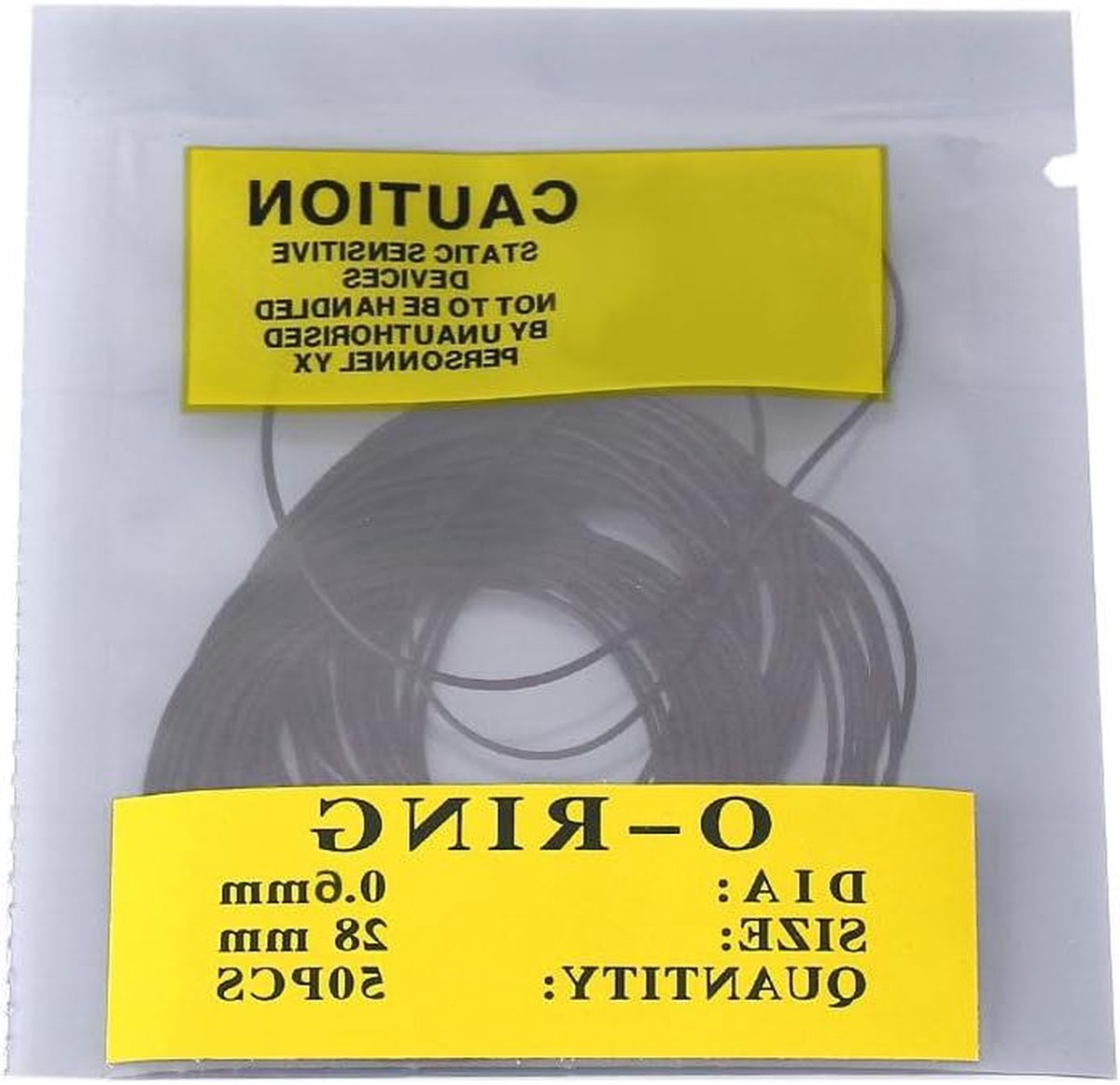 Rubberen O-ring afdichtingsset - universele O-ring reparatie voor horloges - 12 mm tot 30 mm - 950-750 stuks - 1,06 mm