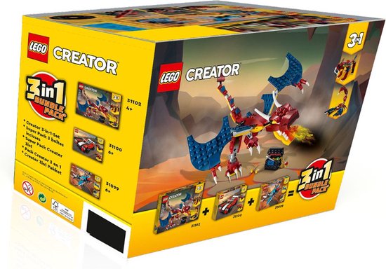 LEGO Creator Bundle Pack, 3 in 1 (Sets 31099, 31100, and 31102)