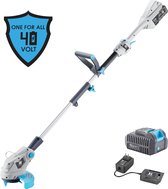Bol.com H-Ster accu grastrimmer Robin 40V - Kantenmaaier - Snijdiameter 250mm - incl. 40V accu en lader aanbieding